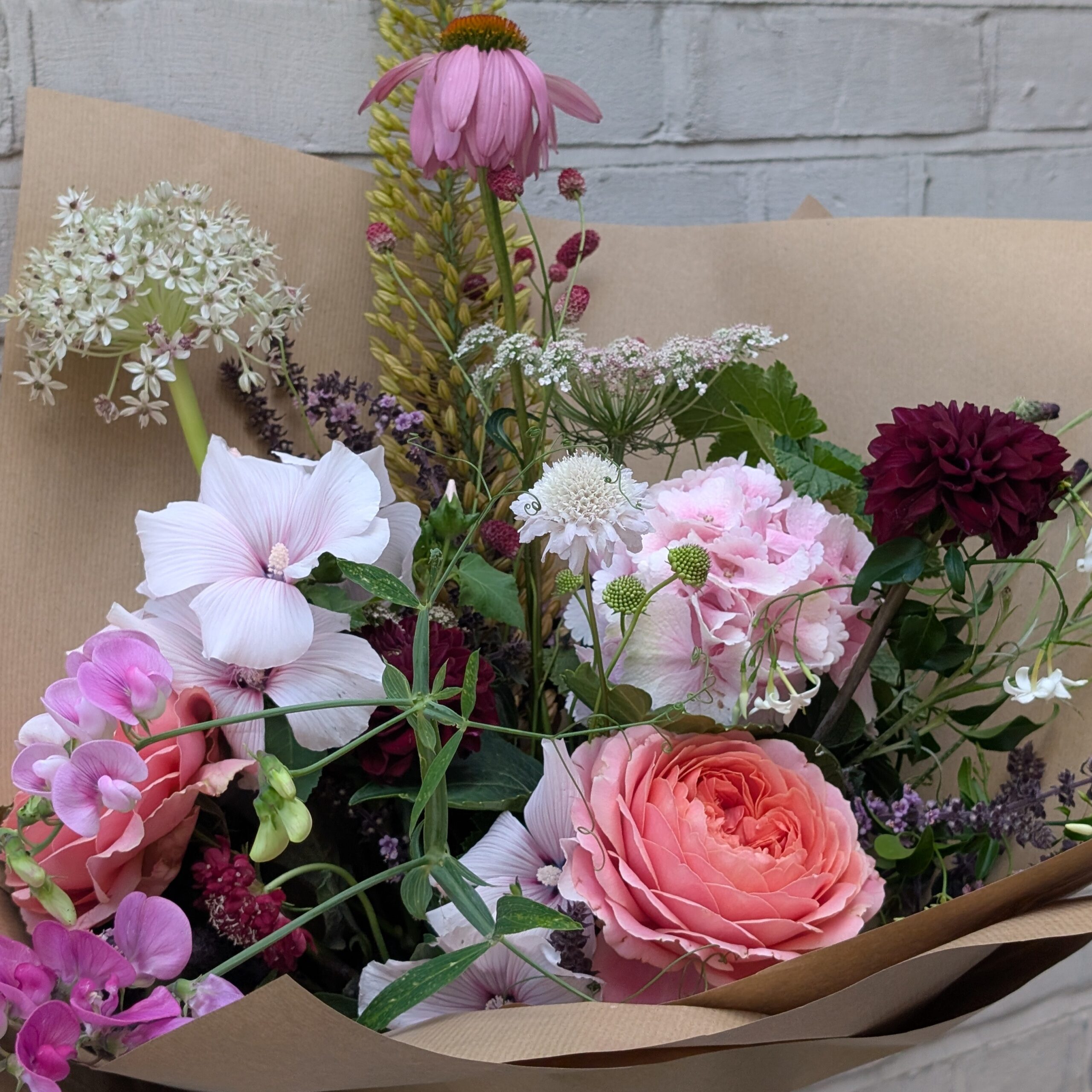 Wrapped Burgundy Romance Summer.June