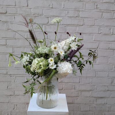 White and Green Summer Bouquet