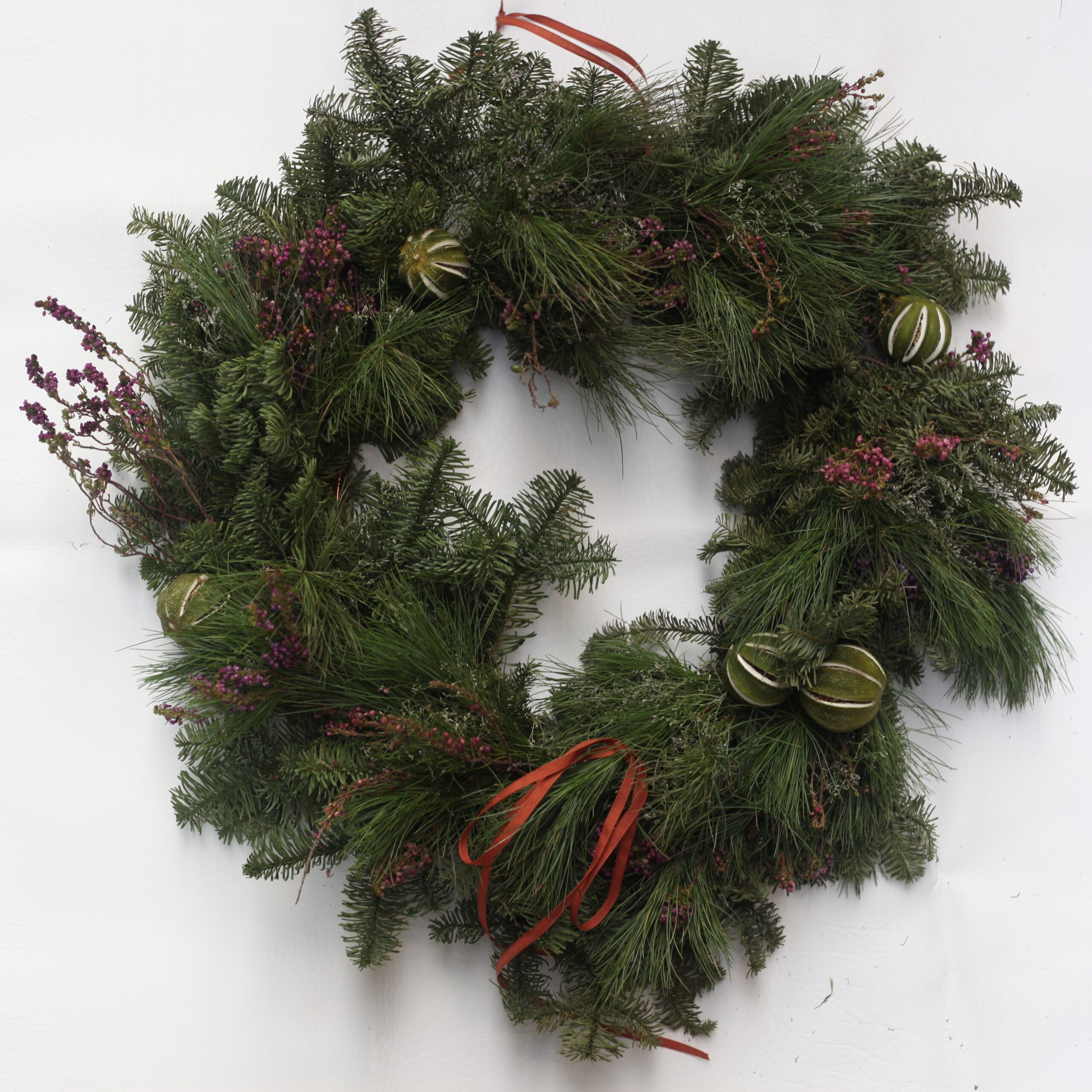 Pine & Heather Christmas Wreath